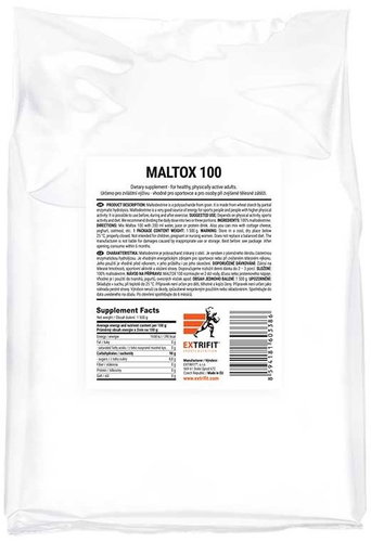 Extrifit Maltox 100 1500 g Main image Extrifit Maltox 100 1500 g - Gainer - Main image