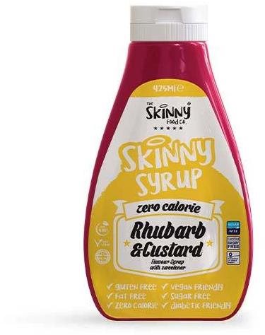 Skinny Syrup 425 ml rhubarb custard - Syrup - Main image