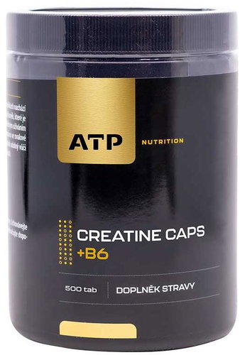 ATP Nutrition Creatine Caps + B6 500 capsules - Creatine - Main image