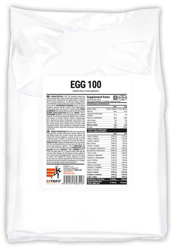 Extrifit Egg 100 1000 g - Protein - Main image