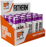 Extrifit Fatherm Shot 15 × 90 ml black currant - Spalovač tuků