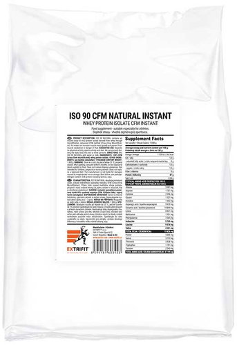 Extrifit ISO 90 Natural 1000 g - Protein - Main image