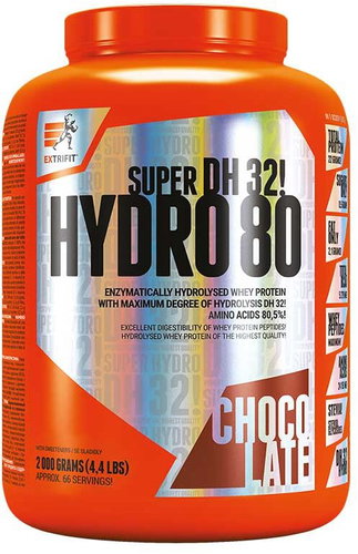 Extrifit Super Hydro 80 DH 32 2000 g chocolate - Protein - Main image