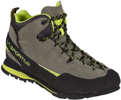 La Sportiva Boulder X Mid - Clay / Neon  - Trekking Shoes - Main image