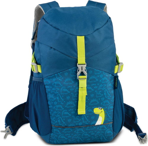 Fabrizio Go green 12 l, blue - Children's Backpack - Main image