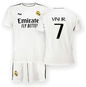 REAL MADRID Dětská replika set 24/25 Home Vini Jr  - Dres