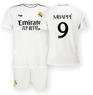 REAL MADRID Children's replica set 24/25 Home Mbappe - size 116 - Jersey
