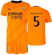 REAL MADRID Children's replica set 24/25 Away Bellingham - size 140 - Jersey