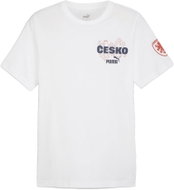 Puma Česká Republika Ftblicons bílé UK S - T-Shirt