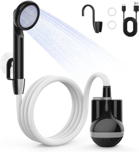 Fapiere Portable Camping Shower with Electric Pump - Camping Shower - Main image