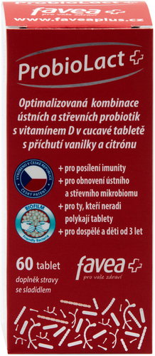 Favea ProbioLact Plus 60 tablets - Probiotics - Main image
