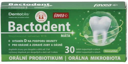 Favea Bactoden Mint 30 tablets - Dietary Supplement - Main image