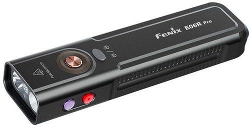 Fenix E06R PRO Black - Flashlight - Main image