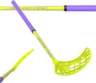 FAT PIPE NITRO 34 YELLOW/PURPLE 60, left - Floorball Stick