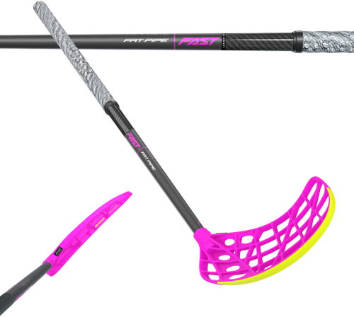 FAT PIPE FAST 31 CTRL SLICKS FH2 87 PRAVÁ - Floorball Stick - Main image