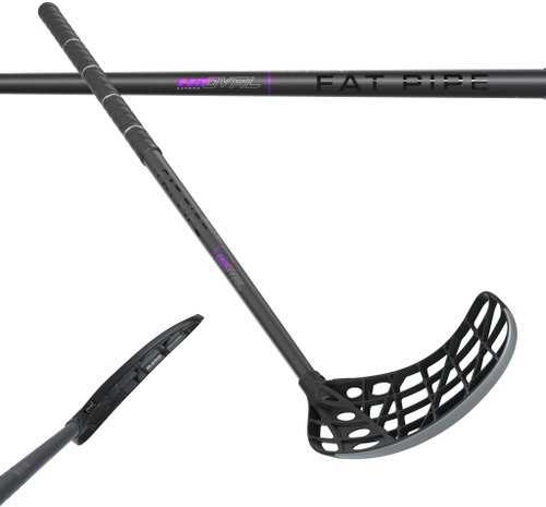 FAT PIPE HIT OVAL 27 CTRL SLICKS FH2 104 LEVÁ - Floorball Stick - Main image
