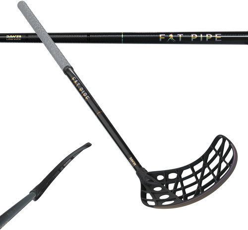 FAT PIPE RAW 29 LOW KICK CTRL SLICKS 104, levá - Floorball Stick - Main image
