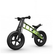 Futókerékpár FirstBike Fat Green - Sportovní odrážedlo