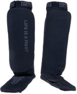 Fighter Látkové chrániče holení a nártů - černá XS, FSG1401-02 - Hockey Shin Pads
