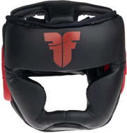 Fighter Sparring helmet, black/red, JE-1421 Pured, S/M - Sparring Helmet