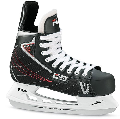Fila Viper HC Black/Red size size 44 EU/ 290 mm - Ice Skates - Main image