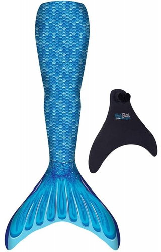 Fin Fun Basic Blue, S-M - Mermaid Fin - Main image