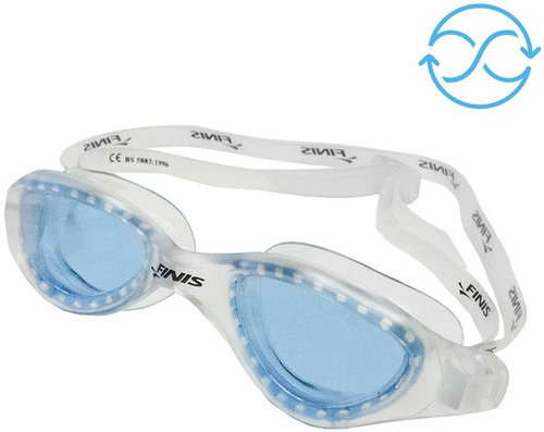 Finis Energy Clear/Blue Swimming Goggles - Swimming Goggles - Main image