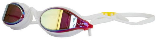 Finis CIRCUIT 2 Red-Yellow Mirror - Swimming Goggles - Main image
