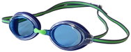 FINIS Ripple Goggle Blue Tint/Green - Swimming Goggles