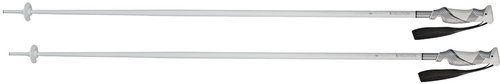 Komperdell Rebelution Alu White size 125 cm - Ski Poles - Main image