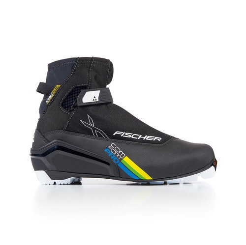 Fischer XC COMFORT PRO BLACK YELLOW 2019/20 size 40 EUR/265mm - Cross-Country Ski Boots - Main image