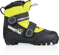Fischer SNOWSTAR BLACK YELLOW size 29 EU / 185 mm - Cross-Country Ski Boots