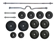 FitnessLine Činkový set Premium 75 kg - Sada na cvičení