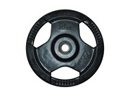 FitnessLine Rubberized cast iron disc 30 mm - 10 kg - Gym Weight
