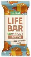 Flapjack Lifefood BIO Lifebar Oat Snack protein slaný karamel - Flapjack