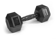 Zipro Rubberized HEX dumbbell for strength training 7,5 kg - Dumbell