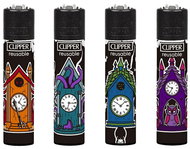 Flamagas Clipper CP11 Scary Cucut lighter, collection of 4 pieces - Lighter