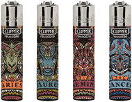 Flamagas Zapalovač Clipper CP11 Space Area, kolekce 4 kusy - Lighter