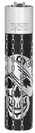 Flamagas Zapalovač Clipper Deadly Chains+Giftbox, černo stříbrný - Zapalovač