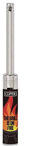 Flamagas Lighter Clipper Tube+ Grill Time 2, Fire - Lighter - Main image