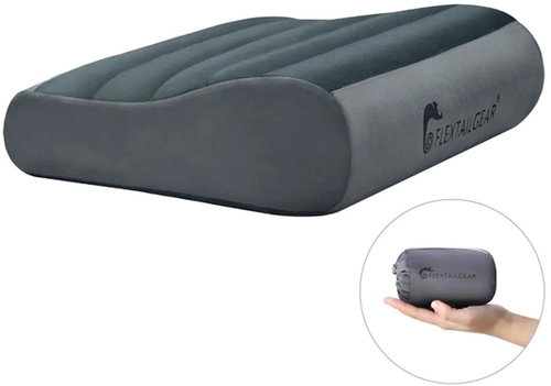 Flextail ZERO Pillow grey - Inflatable Pillow - Main image