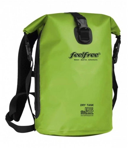 FeelFree Dry Tank 15 l lime - Waterproof Bag - Main image