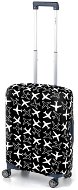 Luggage Cover FLY-MY Obal na kufr Plane S - Spinner 50-60 cm, černý - Obal na kufr