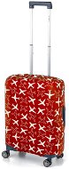 FLY-MY Obal na kufr Plane S - Spinner 50-60 cm, červený - Luggage Cover