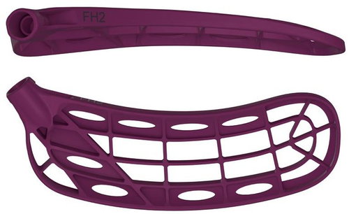 Fat Pipe Jab PE Burgundy FH2 - left - Floorball Blade - Main image