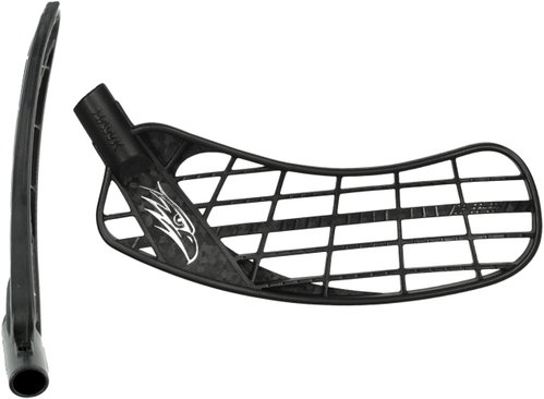 Salming Hawk Blade Touch Plus Black R - Floorball Blade - Main image