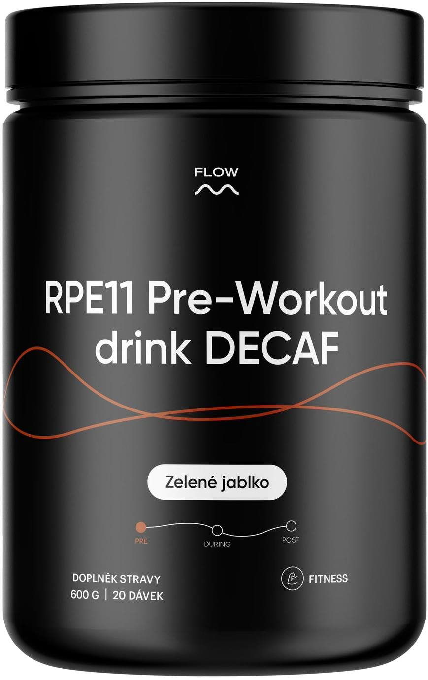 Flow RPE 11 Preworkout DECAF 600g Anabolizér Alza.cz