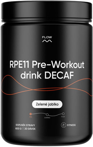 Flow RPE 11 Pre-workout DECAF 600g - Anabolizer - Main image