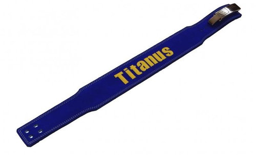 TITANUS with lever buckle 10/8 (blue) M - Fitness Belt - Main image