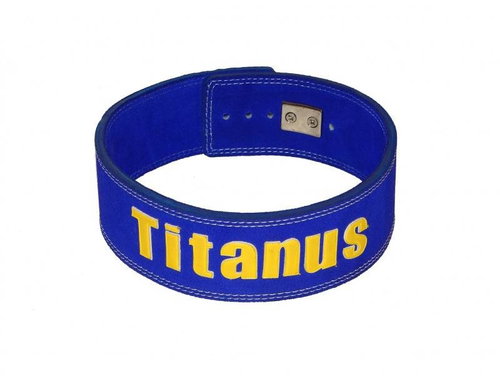 TITANUS with lever buckle (blue) M - Fitness Belt - Main image